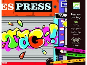 Раскраска - Раскрась грузовик (Djeco, 08687k)