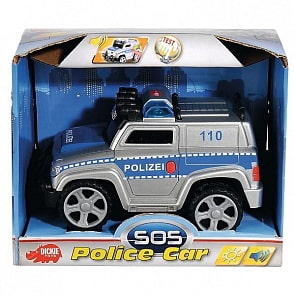 Полицейский внедорожник со звуковыми и световыми эффектами, 13см (Dickie, 3353590)
