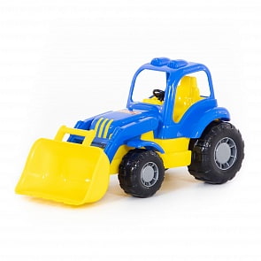 Трактор-погрузчик - Крепыш (Полесье, П-44549) (ассортимент)