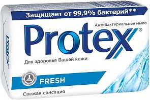 Мыло туалетное антибактериальное - Protex Fresh, 90 г (Невская косметика, TR01873А/37356)
