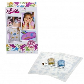 Набор Glitza Art - Волшебные единороги, 50 дизайнов (Lukky, Т18784)