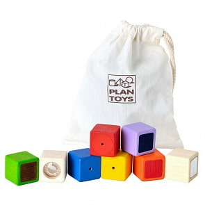 Развивающий набор - Активные блоки, 9 деталей (Plan Toys, 5531k)