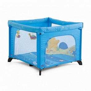 Манеж Chicco Open World_Sea - Dreams, синий (Chicco, 6168980)