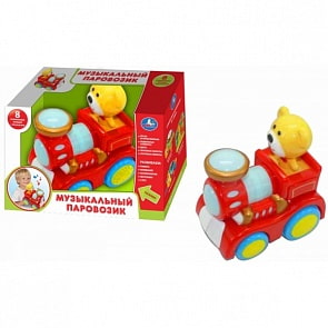Паровозик с песней, свет, звук (Умка, B1243597-Rsim)