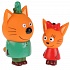Набор из 2-х игрушек для ванны серия Три Кота: Карамелька и Компот  - миниатюра №1
