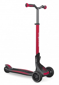 Трехколесный самокат Globber Ultimum, красный (Globber, 612-102)