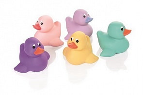 Набор уточек для купания, 3 штуки в наборе. (Завод Огонек, ОГ1488)