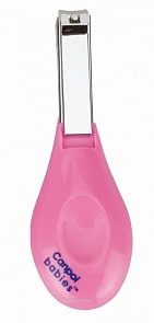 Щипчики для ногтей, цвет розовый, 0+ (Canpol, 250930607)