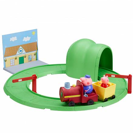 Игровой набор ™Peppa Pig - Паровозик с туннелем 