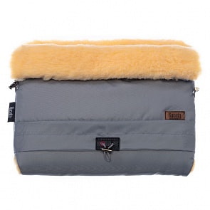 Муфта меховая для коляски Nuovita Alaska Pesco Cinereo/Пепельный (Nuovita, NUO-mALAP_2093)