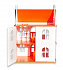 Оранжевый кукольный домик Арина  - миниатюра №7