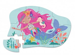 Пазл - Русалка, 12 деталей (Crocodile Creek, 4119-2)