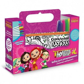 Сумка пенал-тубус для раскрашивания Сказочный патруль. Сказочно интересно! (Оригами, 05020)