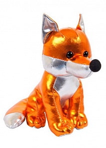 Мягкая игрушка – Металлик. Лиса, 16 см (ABtoys, M2108)