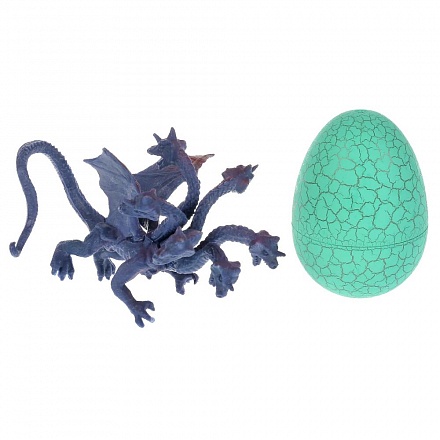Игровой набор Рассказы о животных - Синий дракон с яйцом, 10 см 