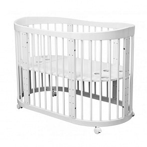 Кровать детская Красная Звезда Паулина-2 С 422, белый (Красная Звезда, КЗ-С422 Н Э с/с_белый)