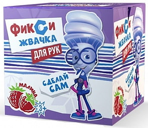 Набор для экспериментов – Жвачка для рук Малина. Фиксики-опыты (Висма, 883пл)