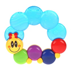 Погремушка-прорезыватель - Гусеничка (Умка, HL306D-R) - миниатюра