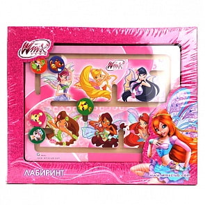 Деревянный лабиринт «Winx» (Играем вместе, DIIV-SHN-LAB-1-BOXsim)
