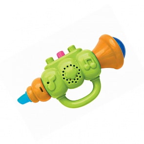 Музыкальные инструменты - Дудочка, зеленый, свет и звук (Азбукварик, 28366-1)