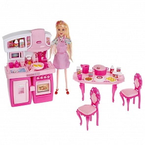 Мебель с куклой и аксессуарами SY-2082-2 (B1843272)