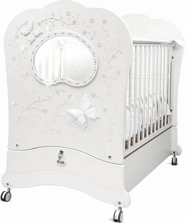 Кровать детская Feretti Fms Oblo Charme Brillante Bianco/White 
