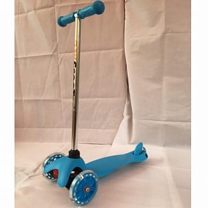 Детский трехколесный самокат, колеса пвх 12 и 8 см, нагрузка до 30 кг (Next, KS611-C2sim) 