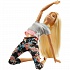 Кукла Barbie - Безграничные движения Йога, блондинка, 29 см  - миниатюра №4