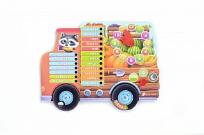 Доска обучающая Машина времени (Тимбергрупп, IG0266)