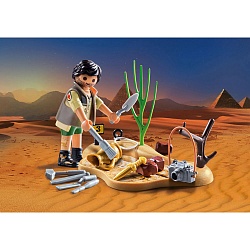 Игровой экстра-набор: Археолог (Playmobil, 9359pm) - миниатюра