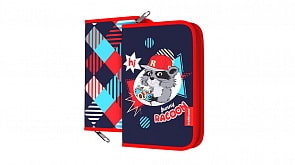 Пенал-книжка ErichKrause® - Funny Racoon, без наполнения (ErichKrause, 48528ЕК)