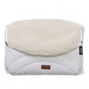 Муфта меховая для коляски Nuovita Tundra Bianco Bianco/Белый (Nuovita, NUO-mTUNB_2086)