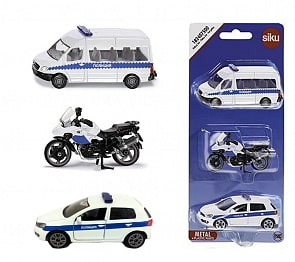 Набор машинок - Полиция (Siku, 1824RUS)