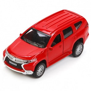 Металлическая инерционная машина - Mitsubishi Pajero Sport, 12 см (Технопарк, PAJERO-S-MIXsim)