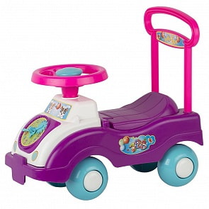 Автомобиль-каталка Тик-так, для девочек (Совтехстром, У897)