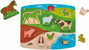 Вкладыши - Животные (Hape, E1454_HP)