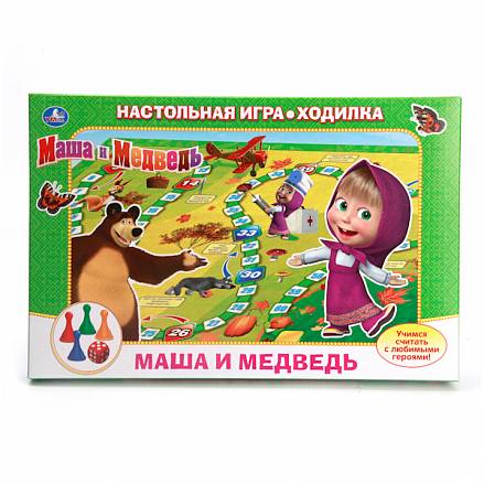 Настольная игра-ходилка «Маша и медведь» 