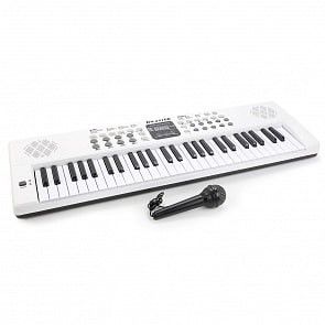 Электроорган 220V/батарейки с микрофоном HS5416B, 54 клавиши, свет (B1585069)