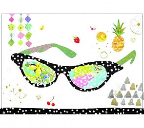 Открытка – Очки (Turnowsky, MO6790k)