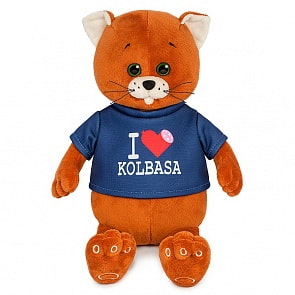 Мягкая игрушка Колбаскин&Мышель – Колбаскин. Фанат колбасы, 25 см (Maxitoys, MT-MRT101703-25)