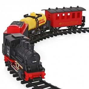 Железная дорога «Красная стрела» с пультом, световыми и звуковыми эффектами (Играем вместе, 8100-ROAD)