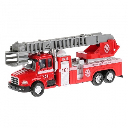 Металлическая инерционная модель – Пожарная машина, 15,5 см 