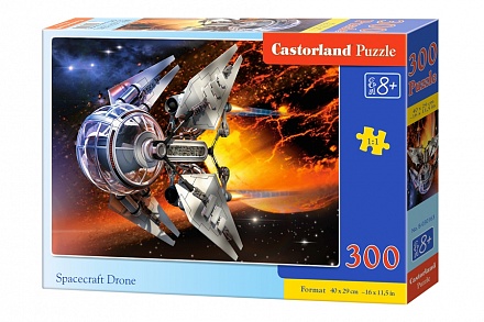 Пазлы Castorland - Беспилотный космический корабль, 300 элементов 