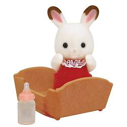 Sylvanian Families - Малыш шоколадный кролик (Sylvanian Families, 5062st) - миниатюра