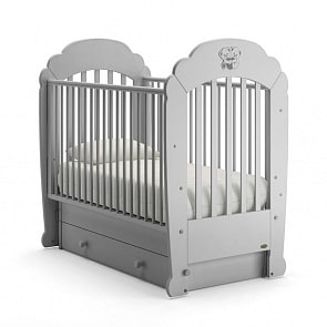 Детская кровать Nuovita Parte swing поперечный, муссон (Nuovita, NUO-PARS_086)