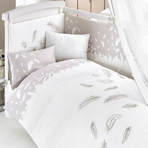 Комплект постельного белья из 3 предметов серия - Fluffy (Bebe Luvicci, 00-0014161)