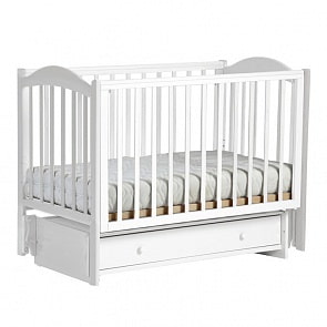 Кровать маятниковая КУБАНОЧКА БИ 38 Кубаночка-2 (белый)
