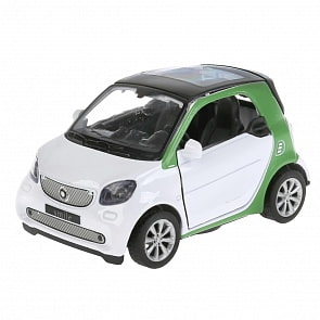 Городской автомобиль, 9.5 см, свет-звук, открываются двери, инерционный механизм (Технопарк, JL3808-10SL-GN)