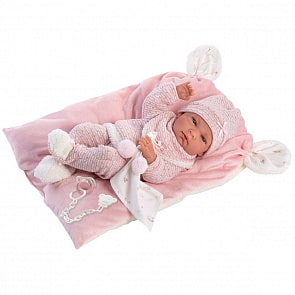 Кукла младенец Ника с матрасиком, 40 см (Llorens Juan, L 73860)