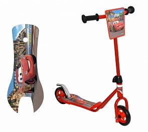 Двухколесный самокат Disney - Тачки, 11 см (1toy, Т58412) Двухколесный самокат Disney - Тачки, 11 см (1toy, Т58412)
